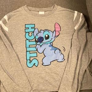 Stitch long sleeve Disney shirt size large